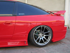 GT Rear Wide Fenders for S13 Hatchback, 30mm or 50mm, Rear, Glare - 0