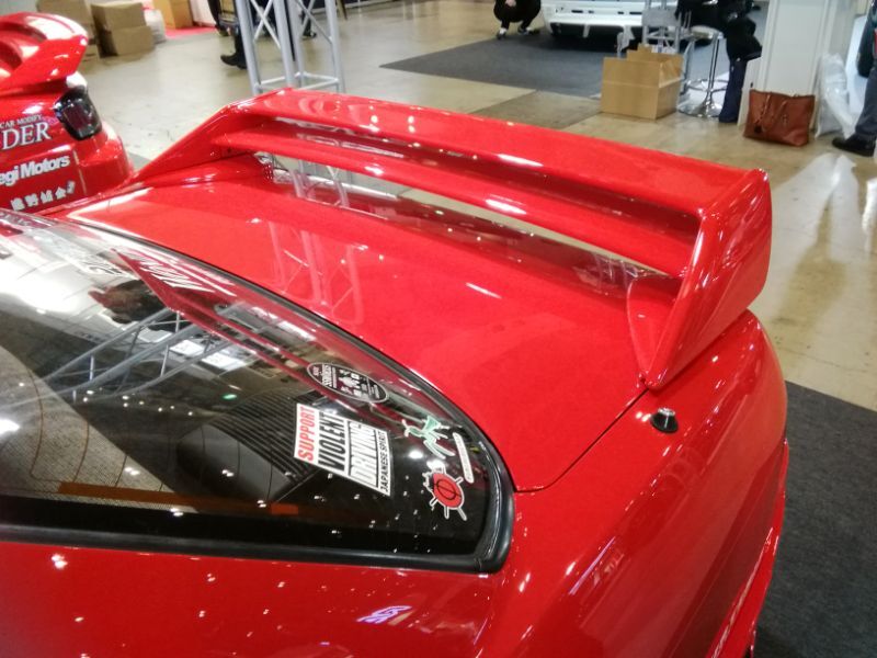 Car Modify Wonder Twin-Blade Rear Wing for S15 (Glare) | Kurumaya