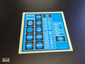 WISTERIA Fuse Box Sticker – Nissan Silvia S14 / S15