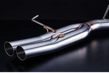 KAZAMA DIAVOLA Dual-Exit Muffler – Toyota Mark II / Chaser / Cresta JZX100 Turbo – image 1