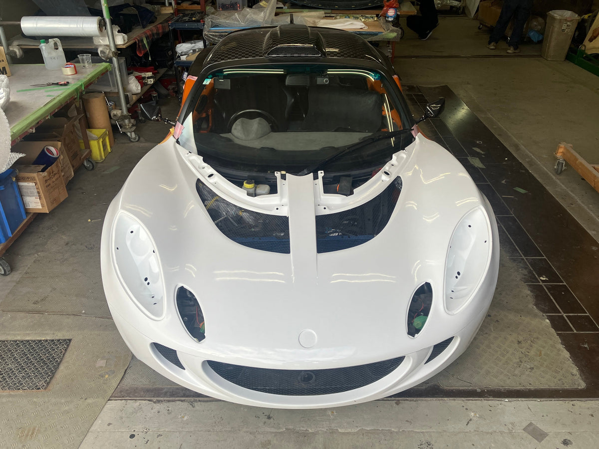 Lotus Exige S2 Front Clamshell FRP OE Style (2004–2009) | Kurumaya ...