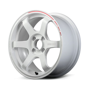 RAYS VOLK RACING TE37 SONIC TIME ATTACK EDITION White/REDOT (WR)