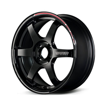 RAYS VOLK RACING TE37 SONIC TIME ATTACK EDITION Black/REDOT (KR)