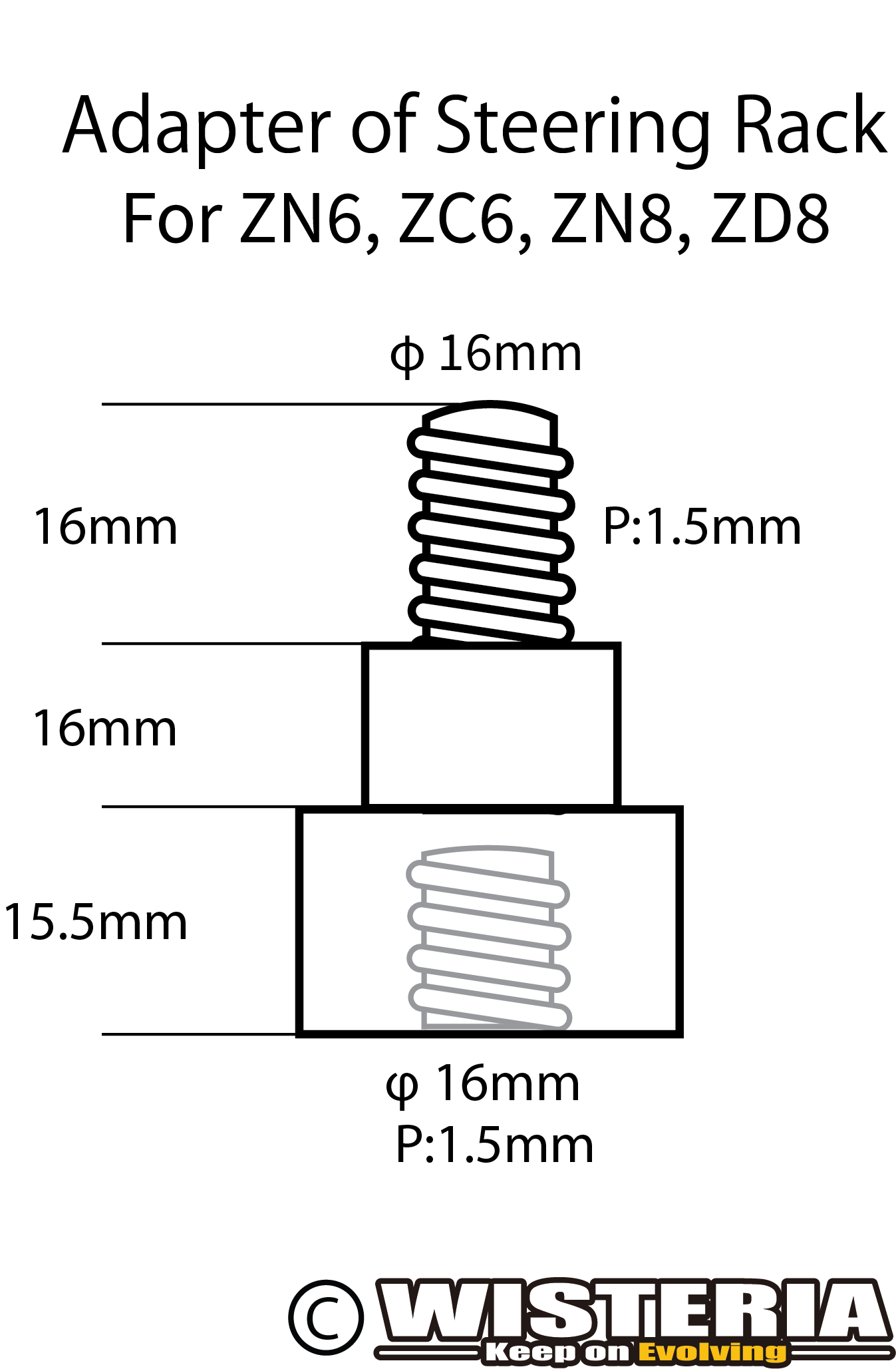 Super Angle Knuckles for 86(ZN6, ZN8)