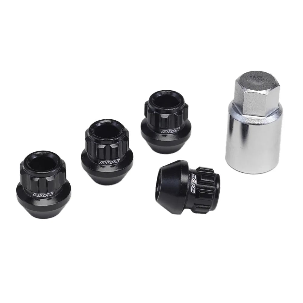 RAYS 17HEX Racing Lock Nut Set L25 Long Type | Wheel Locks | Kurumaya ...