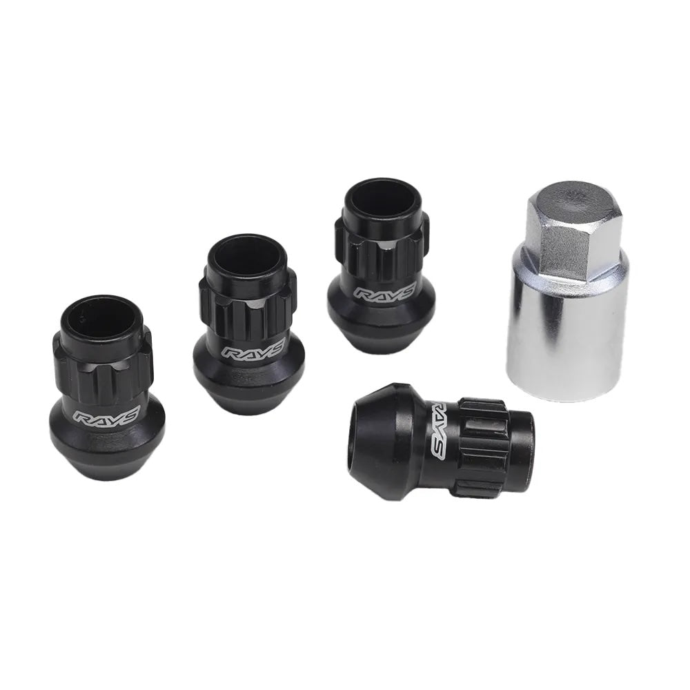 RAYS 17HEX Racing Lock Nut Set L35 Medium Type | Wheel Locks | Kurumaya ...