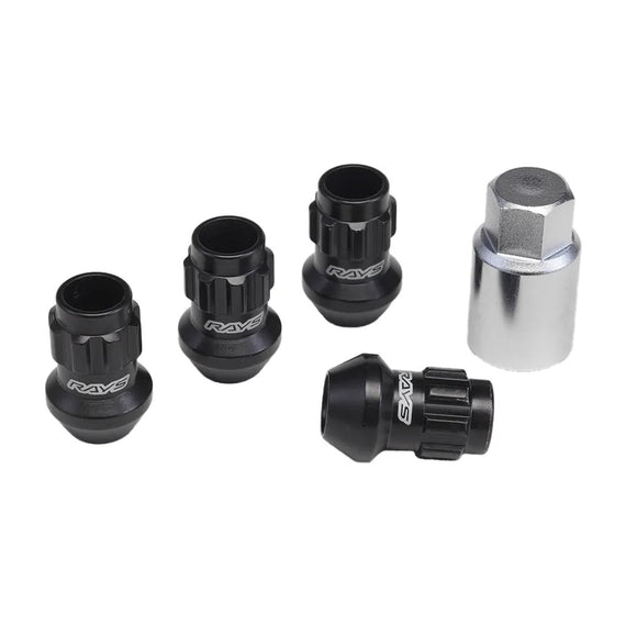 RAYS 17HEX RACING LOCK NUT SET L35 MEDIUM TYPE