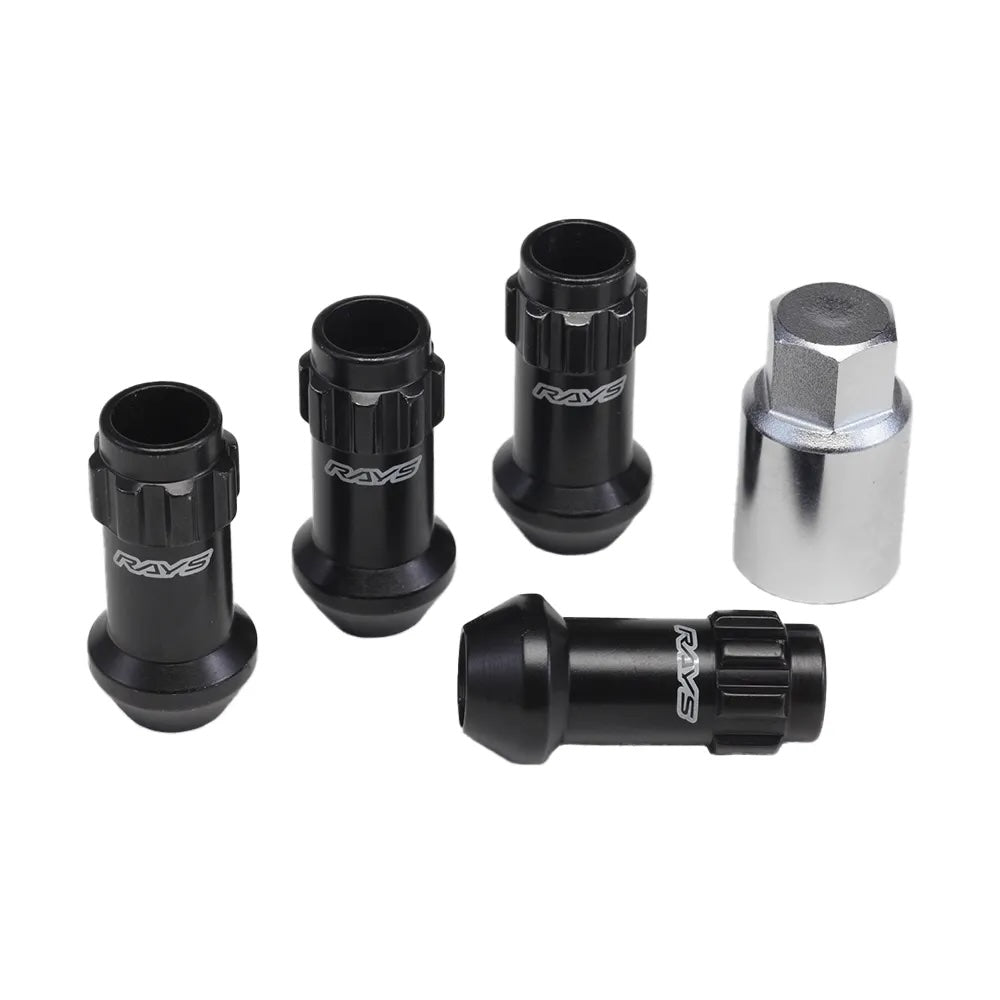 Wheel Lock In Racing RAYS 17HEX Racing Lock Nut Set L48 Long Type | Wheel Locks | Kurumaya ...