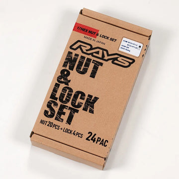 RAYS 17HEX NUT & LOCK SET L31 6H 24PC