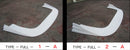 Front Under Diffuser on Front Bumper for S13 Hatchback, Glare-1
