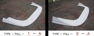 Front Under Diffuser on Front Bumper for S13 Hatchback, Glare