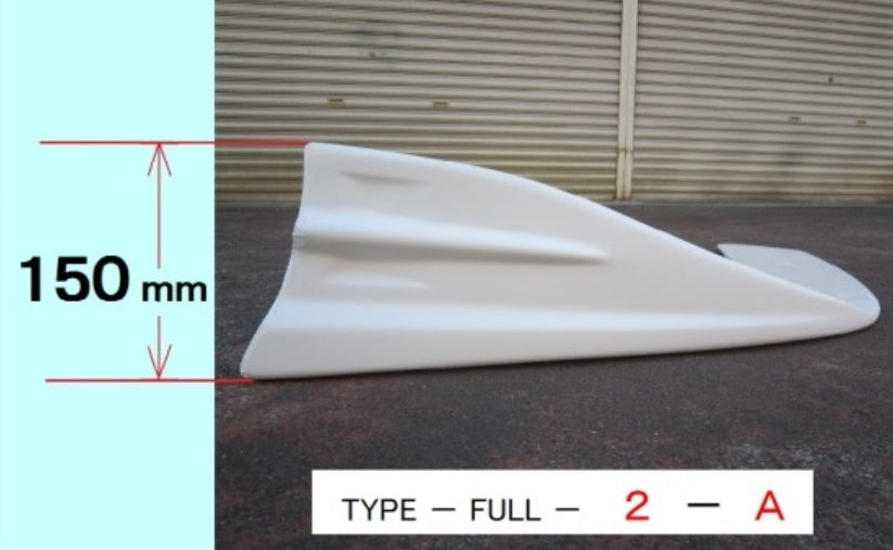 Front Under Diffuser on Front Bumper for S13 Hatchback, Glare