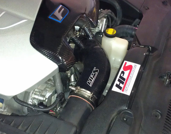 HPS シリコンエアインテークホース Lexus ISF 5.0L V8 2008-2012用