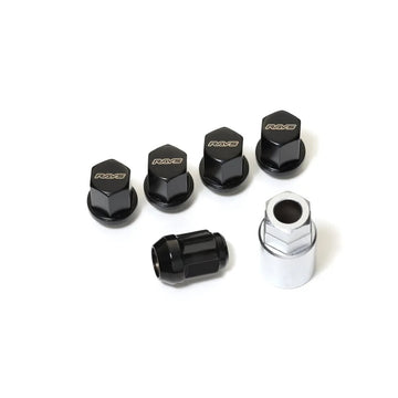 RAYS 19HEX Nut & Lock Set L33 (M14x1.5 / 5 Lug)