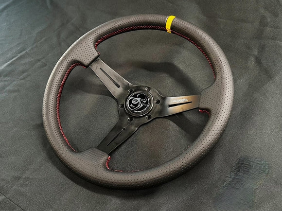 KAZAMA 34Φ Semi-Deep Steering Wheel D70 – image 2