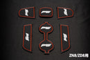 KAZAMA Interior Rubber Mat Set (Glow-in-the-Dark Logo) – Toyota 86 ZN6 / GR86 ZN8 / Subaru BRZ ZC6 / ZD8 – image 2