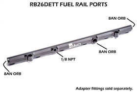 フューエルレール Nissan RB26DETT用 | Radium Fuel Rail