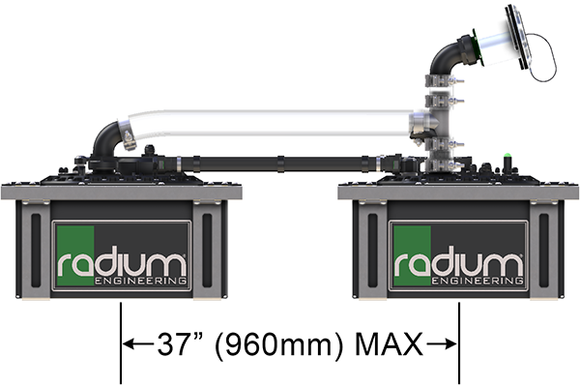 Radium Engineering サドルタンク フューエルセル コンバージョンキット（デュアルフューエルセルキット）