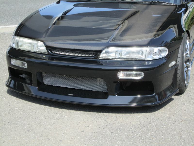 Aero Kit for S14 Zenki, Front bumper, Side skirts, Rear bumper, Glare