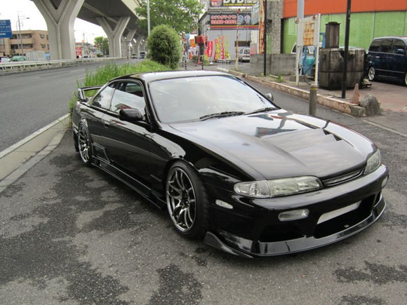 Triple Ducted Hood for S14 Zenki, GlareKi