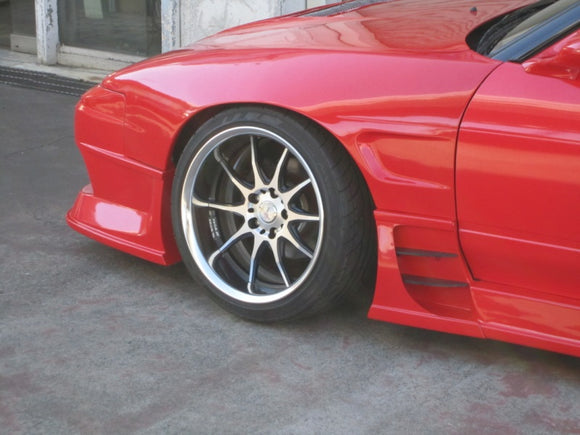 SD Front Wide Fenders for S13 Hatchback, 30mm or 50mm