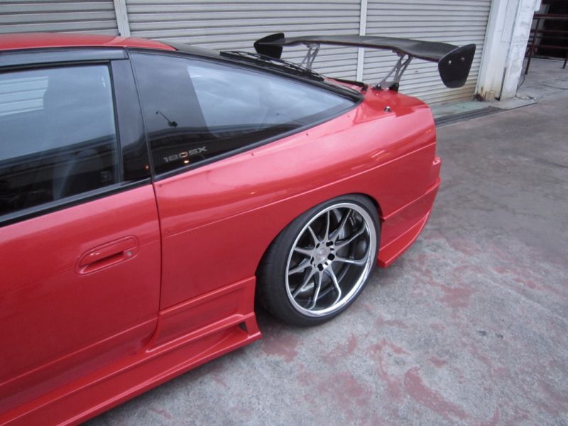 SD Rear Wide Fenders Rear for S13 Hatchback, 30mm or 50mm, Glare