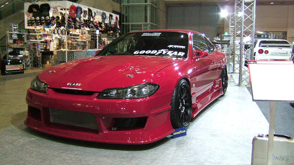 Aero Kit for S15, Front bumper, Side skirts, Rear bumper, Glare