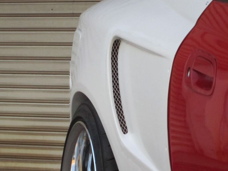 GT Rear Wide Fender for S15, 30mm or 50mm, Glare