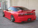 GT Rear Wide Fenders for S13 Hatchback, 30mm or 50mm, Rear, Glare-10