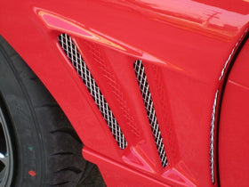 GT Front Wide Fenders for S13 Hatchback, 30mm or 50mm, Front, Glare - 0