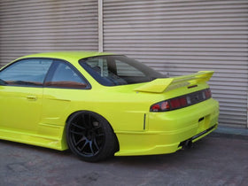 GT Wide Fender, Rear for S14 Zenki, Glare, 30mm or 50mm