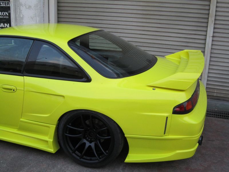 GT Wide Fender, Rear for S14 Zenki, Glare, 30mm or 50mm