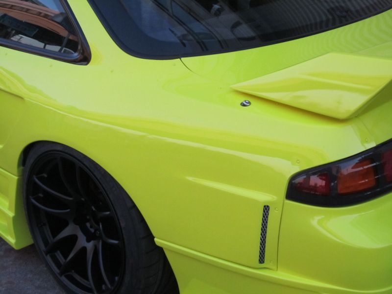 GT Wide Fender, Rear for S14 Zenki, Glare, 30mm or 50mm