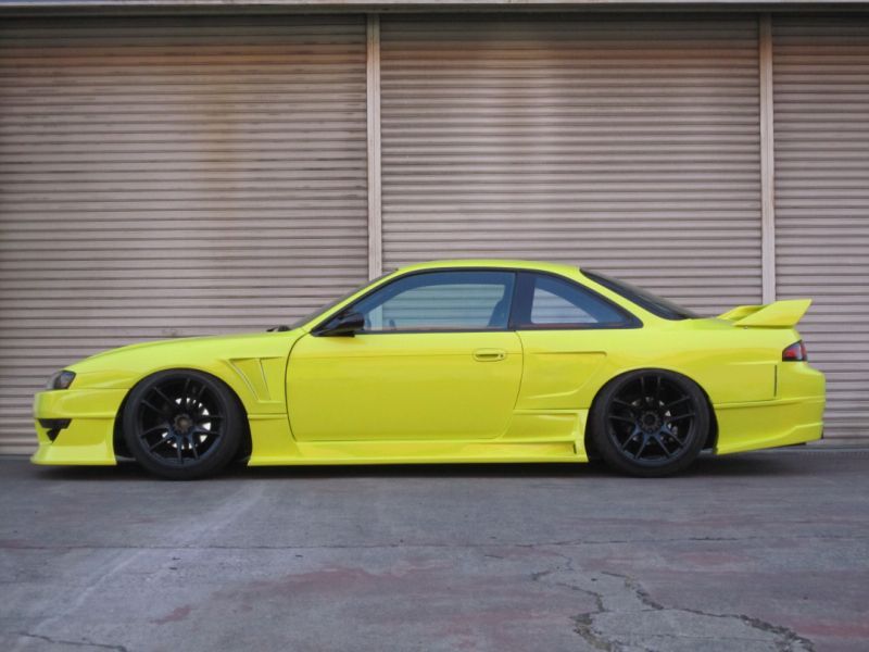 GT Wide Fender, Front for S14 Kouki, 30mm or 50mm Glare