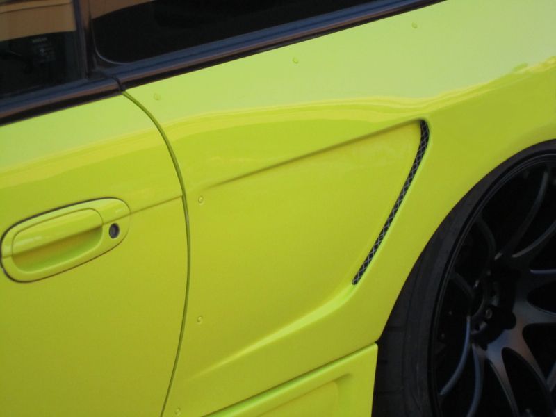 GT Wide Fender, Rear for S14 Zenki, Glare, 30mm or 50mm