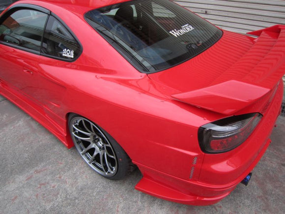 GT Rear Wide Fender for S15, 30mm or 50mm, Glare