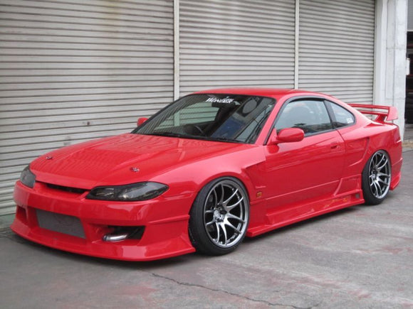 GT Rear Wide Fender for S15, 30mm or 50mm, Glare