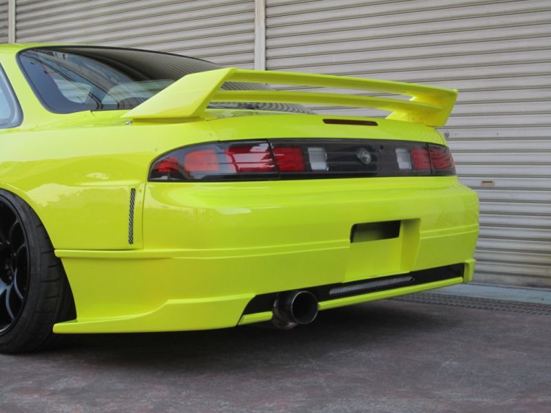 Twin-Blade Rear Wing for S14 Kouki, Glear