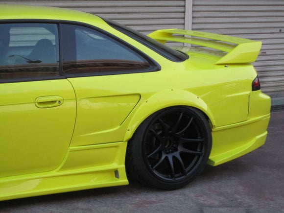 Twin-Blade Rear Wing for S14 Kouki, Glear