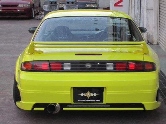 Twin-Blade Rear Wing for S14 Kouki, Glear