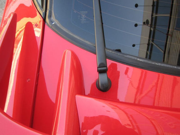 Twin-Blade Rear Wing for S13 Hatchback, Glare