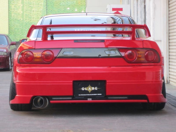 Twin-Blade Rear Wing for S13 Hatchback, Glare