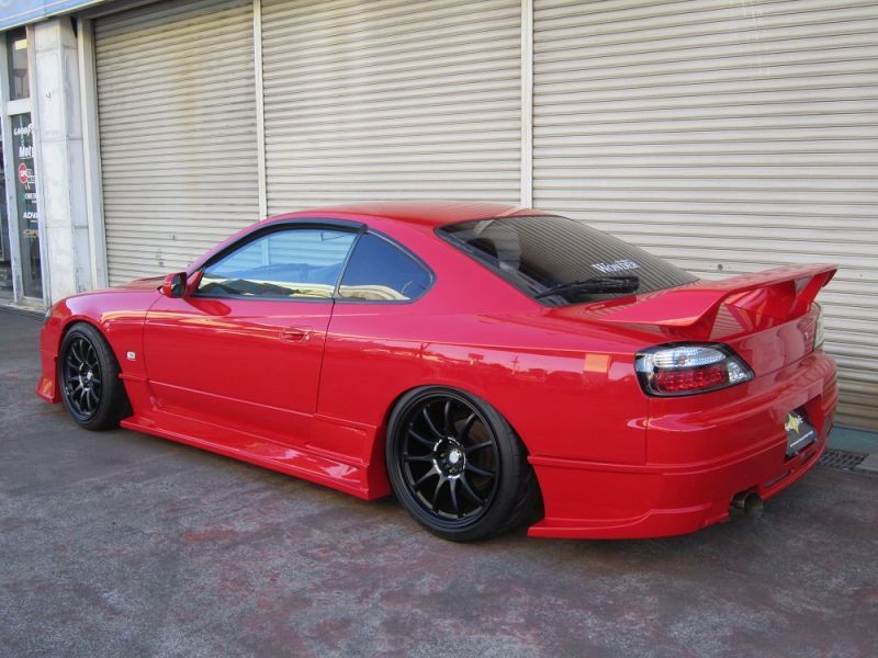 Aero Kit for S15, Front bumper, Side skirts, Rear bumper, Glare