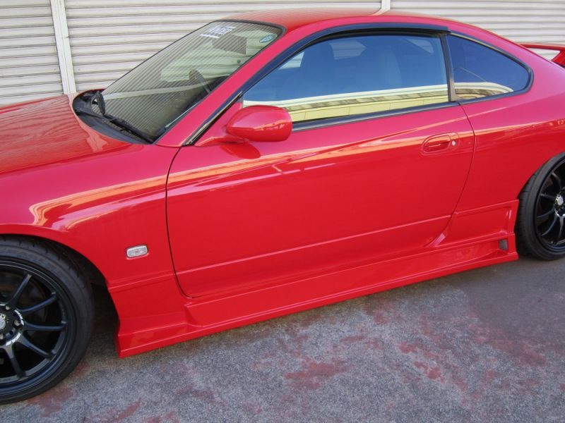 Aero Kit for S15, Front bumper, Side skirts, Rear bumper, Glare