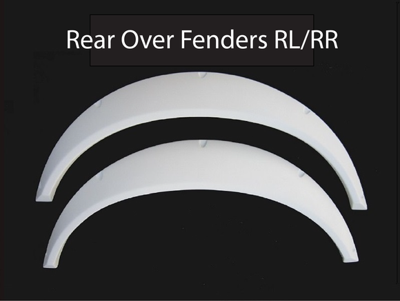 Over Fenders for S14 Zenki, Glare, FL/FR RL/RR, 30mm or 50mm