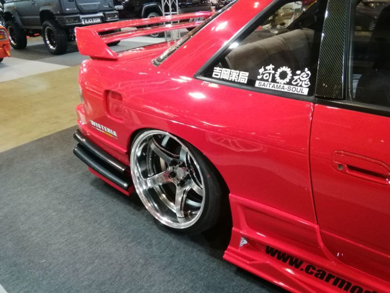 SD Rear Wide Fenders for S13 Coupé, 30mm