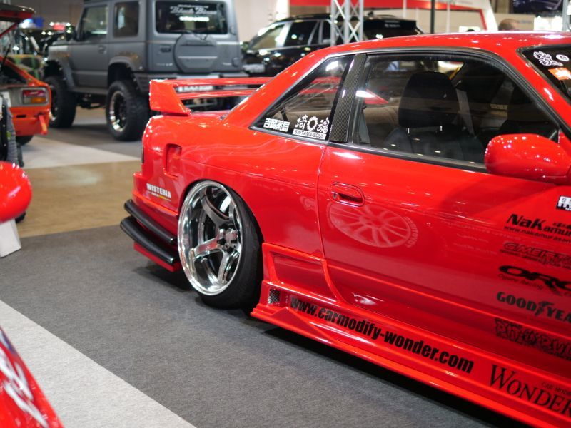 SD Rear Wide Fenders for S13 Coupé, 30mm