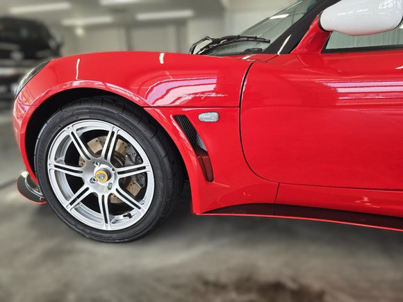 KEPLA Rear Fender Door Hinge Covers for Lotus Elise / Exige S2 – FRP & CFRP