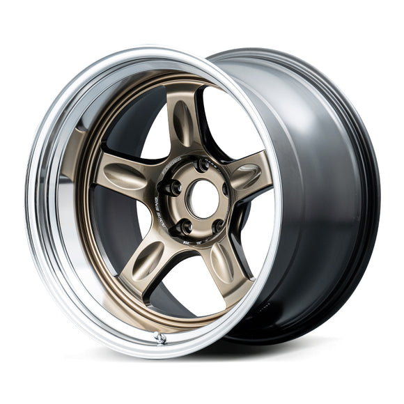 RAYS VOLK RACING 21C spec-SR Shining Bronze Metal / Rim DC (SR)