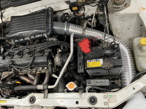 KEPLA FRP ram air duct for Nissan March K11 – photo 4